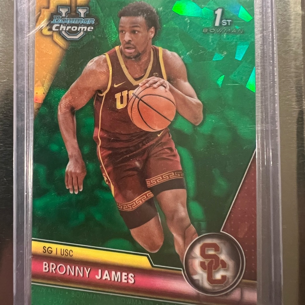 Bronny James Green Sapphire /99
